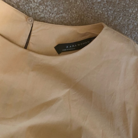 Zara Dressy Blouse Tee - Picture 3 of 11